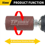 24 PCS Spindle Sanding Sleeves – 2" Long, Assorted Diameters (1/2"-1-1/2"), 60/80/120 Grit or Mixed Grit (60–400) for Drum & Spindle Sanders