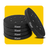 5 Inch Soft Foam Interface Pads – 8-Hole Hook & Loop Sponge Backing Pads for Orbital Sanders, 2/5/10 Pack Available