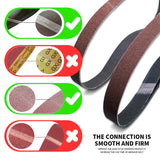 1" x 30" (25 x 762mm) Sanding Belt – Premium Aluminum Oxide Abrasive Sandpaper for Belt Sander, Mix Grit  (12 Pack: 80/120/150 )